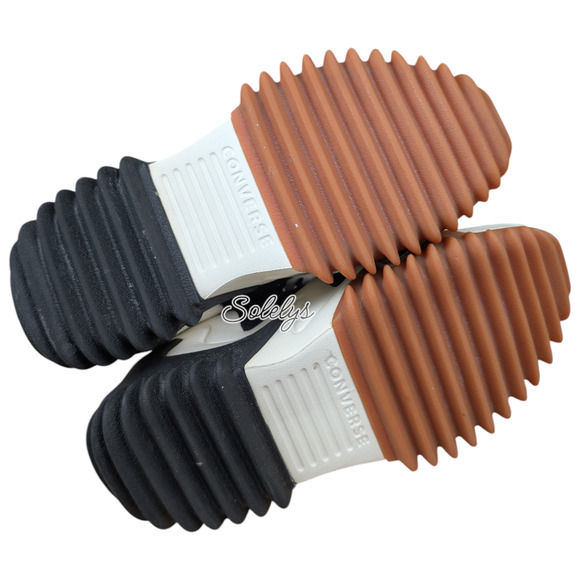 Converse Run Star Motion CX Platform High Top Black White Gum Sneaker Womens 8 - Picture 7 of 10